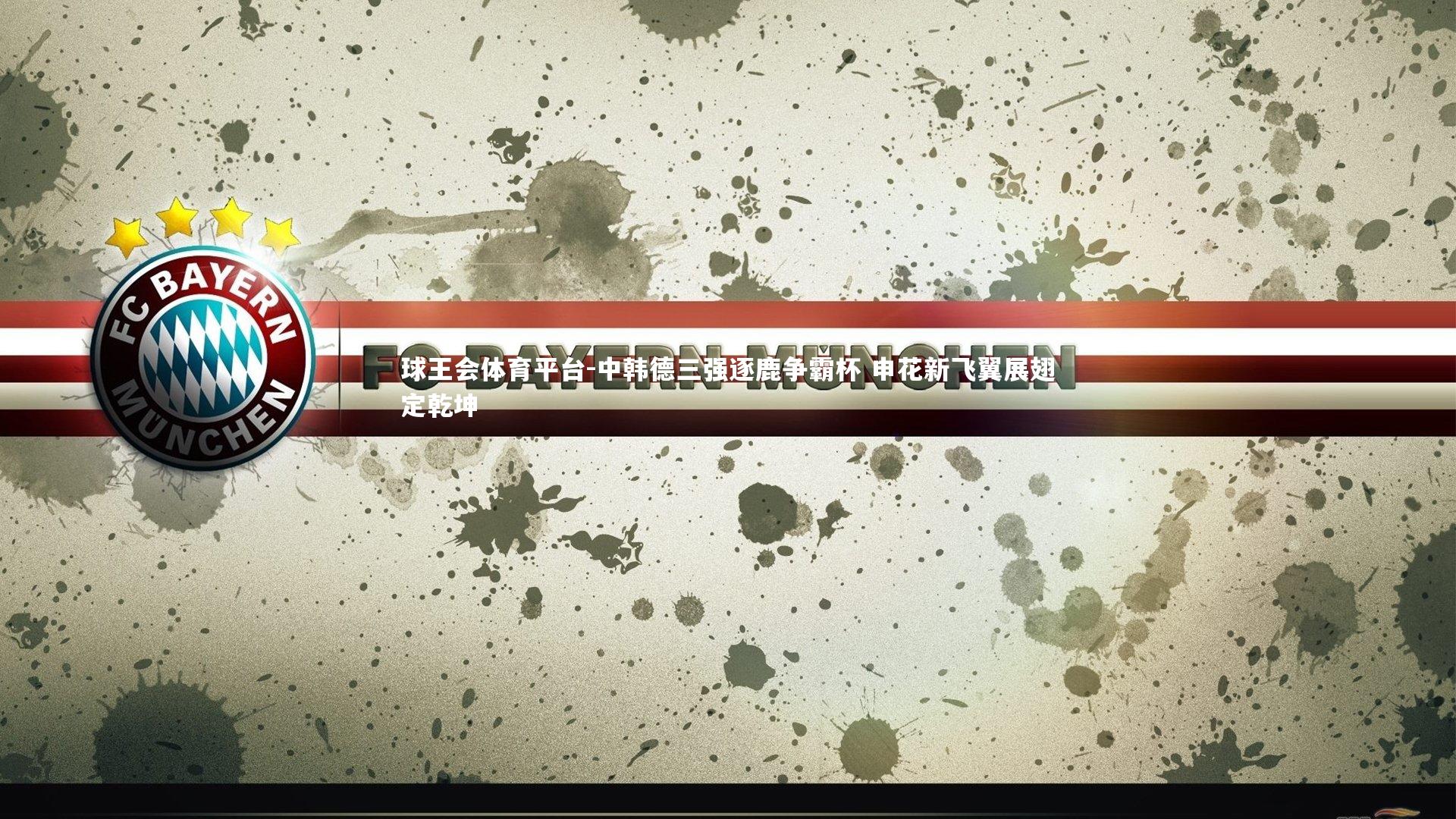 中韩德三强逐鹿争霸杯 申花新飞翼展翅定乾坤